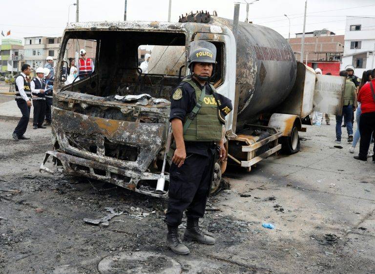 Exploded Tanker