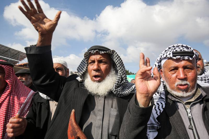 Palestinians mobilise against Trump peace plan