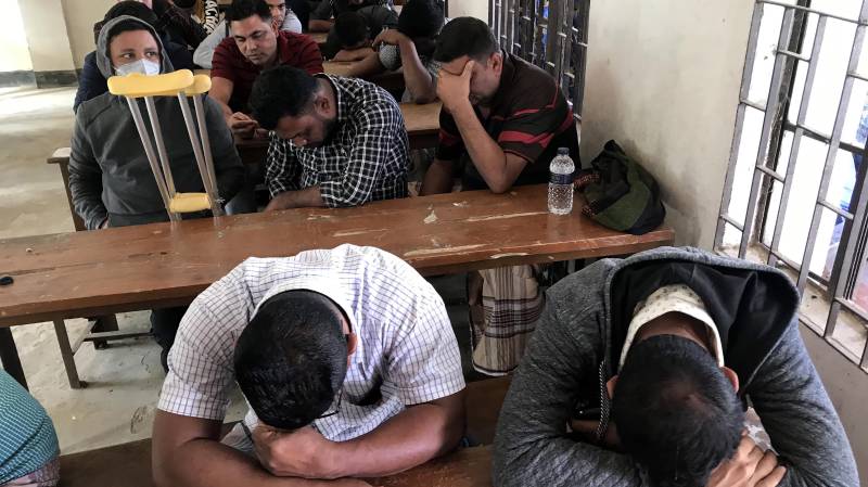 Bangladeshi drug kingpins sit in Teknaf