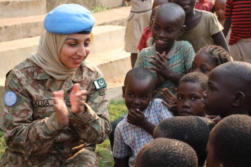 Pakistani women peacekeepers win more praise