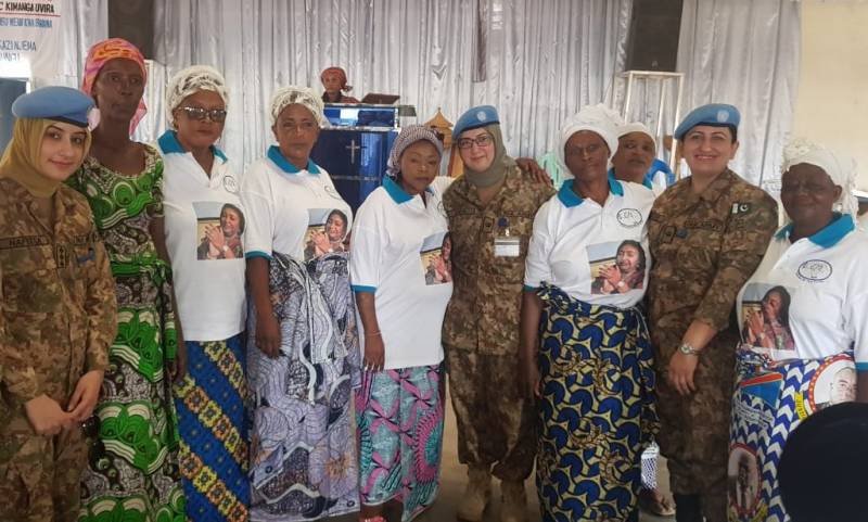 Pakistani women peacekeepers win more praise