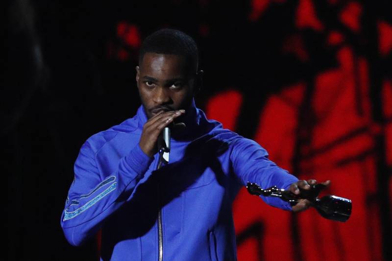 London rapper Dave wins big at male-dominated Brit Awards