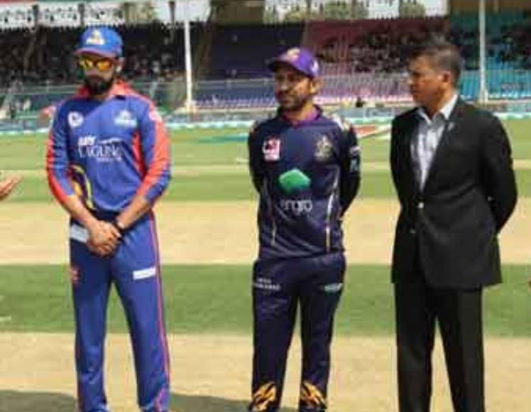 Kings bat after winning toss against Quetta Gladiators