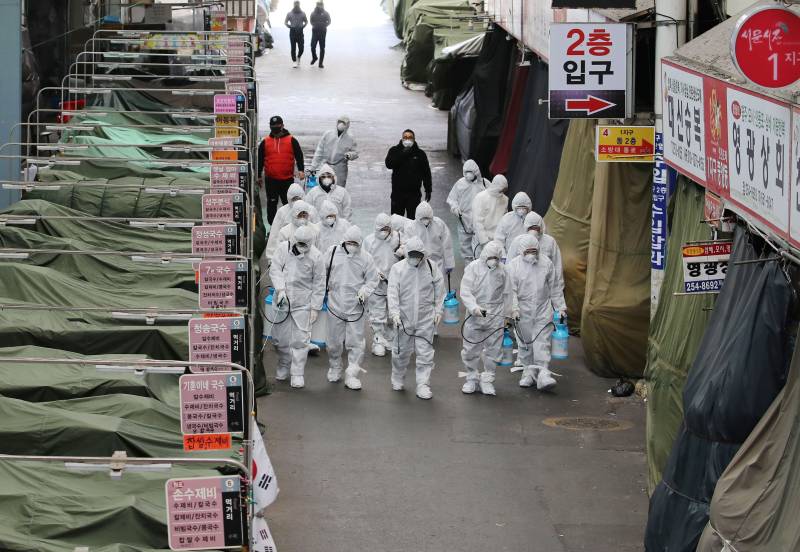 South Korea virus cases spike, as Italy and Iran take drastic steps