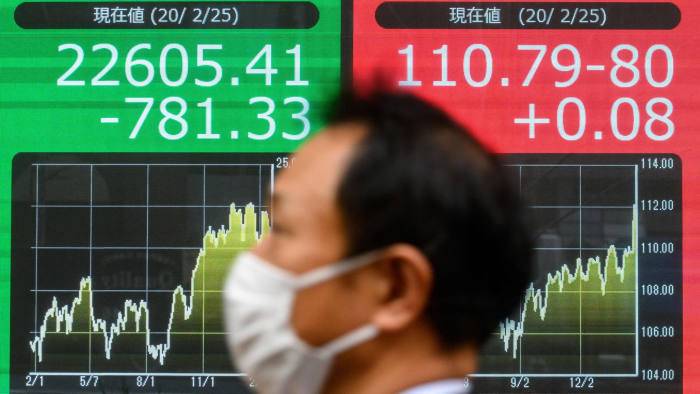 Asian markets take another hit as virus spreads