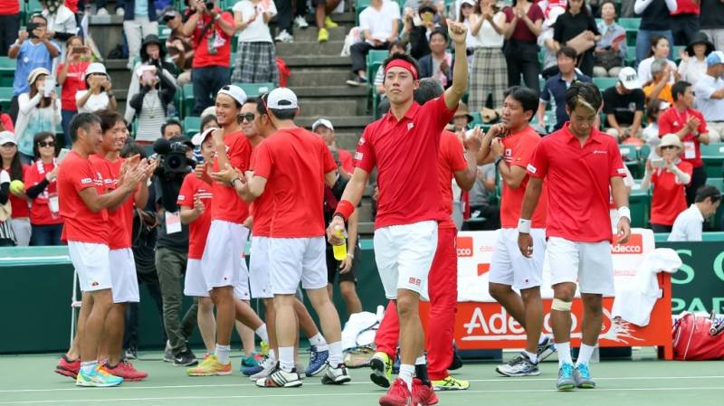 Virus forces Japan Davis Cup tie behind closed doors