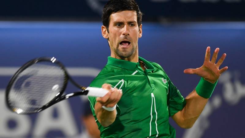 Djokovic dominates Tsitsipas to win fifth Dubai title