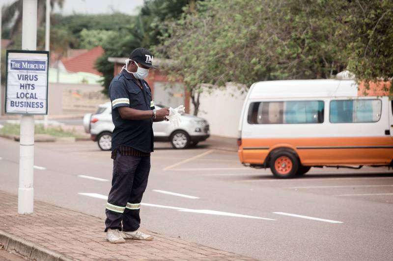 South Africa announces lockdown as coronavirus spreads