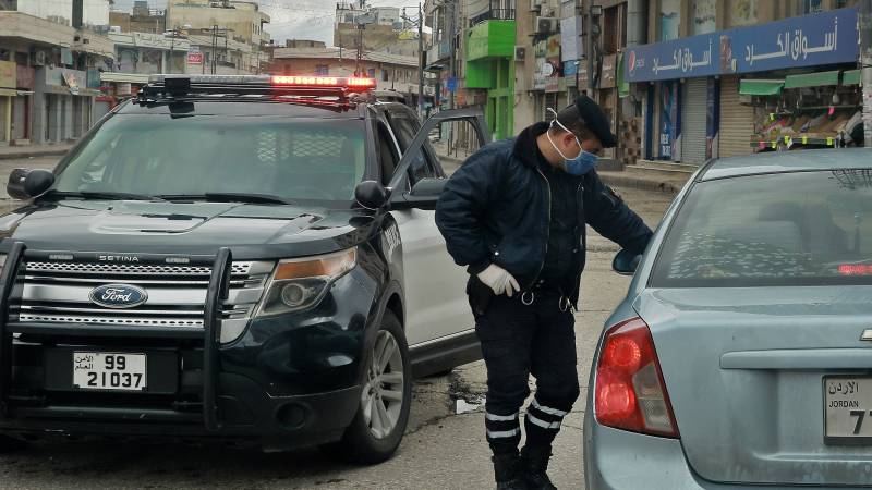 Jordan arrests over 1,600 for breaking virus curfew