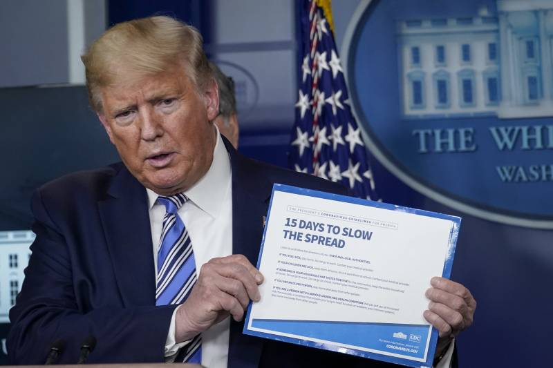 Trump says unproven coronavirus drugs could be 'gift from God'