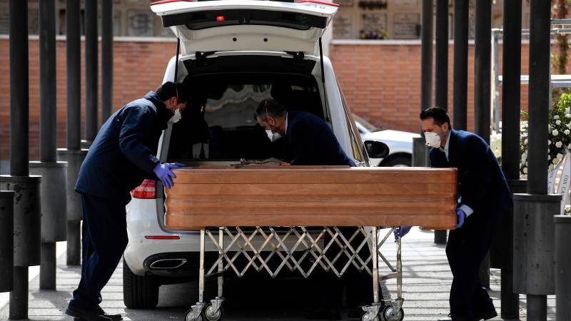 Spain overtakes China virus toll with 3,434 deaths