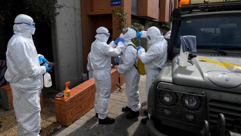 Spain counts 832 deaths in 24 hours as toll surges to 5,690: govt