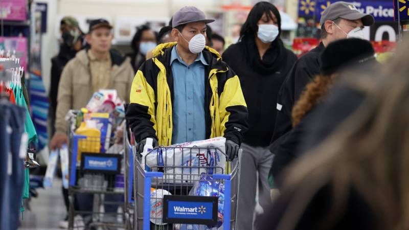 Americans told to wear masks over virus breathing spread fears