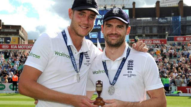 Anderson, Broad set Ashes target