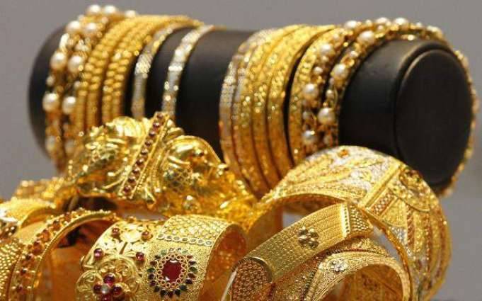 Gold rises Rs2,500 per tola in Pakistan
