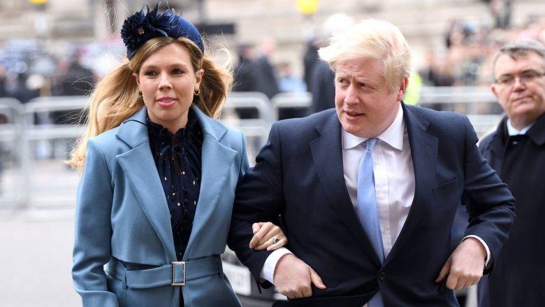 Weeks after virus scare, British PM becomes father again