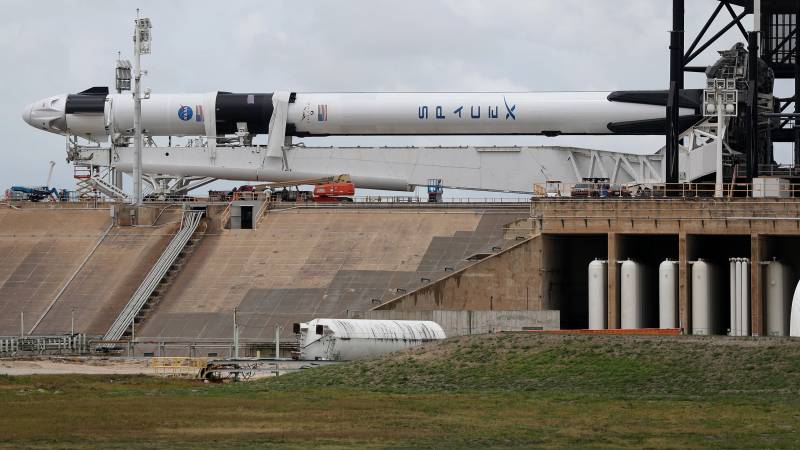 SpaceX crewed flight is 'go for launch': NASA chief