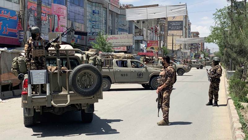 14 Afghan security force members killed in attack claimed by Taliban