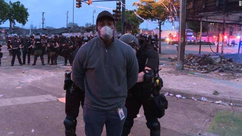 CNN crew covering racial unrest arrested in Minneapolis