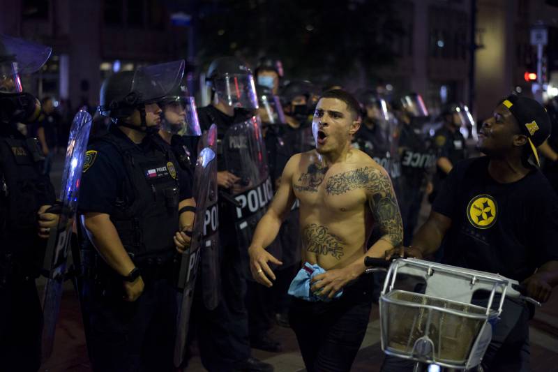 Army called in as protests explode across US