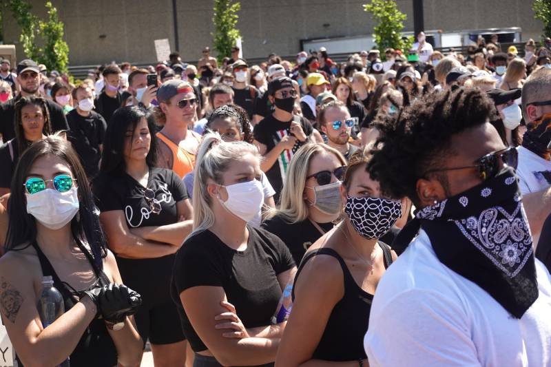 US gears for weekend protests amid anger at new police abuses