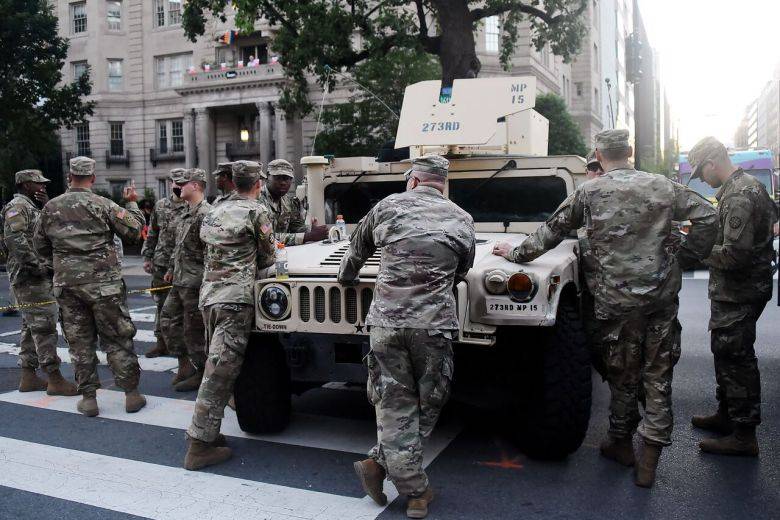 US troops hit with coronavirus after protests