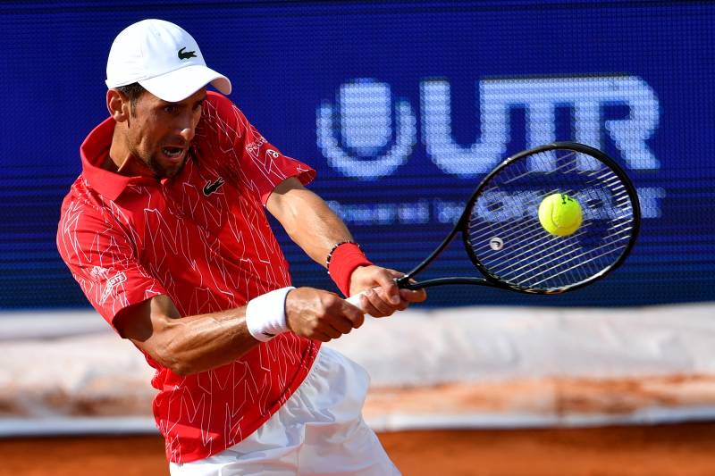 Djokovic's tennis 'capital' shrugs off trouble on border