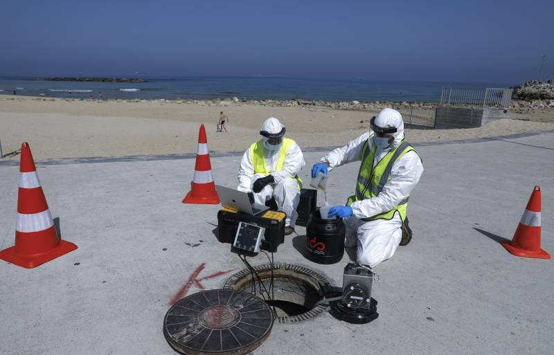 Israeli firm monitors sewers in fight against coronavirus