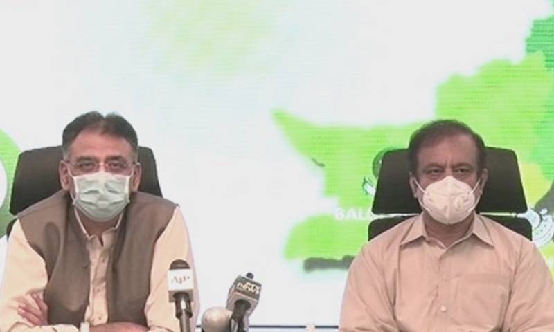 Asad Umar lowers June 30 corona cases forecast