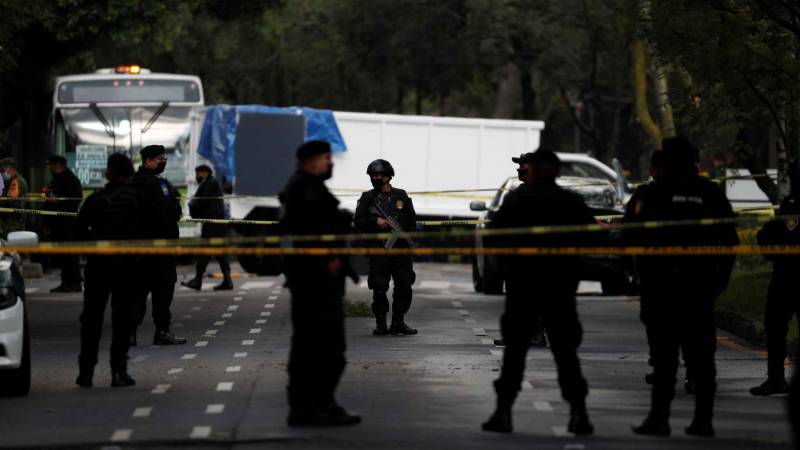 Mexico City security chief wounded in attack