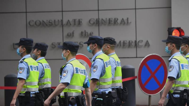 US consulate in China readies for closure as diplomatic row rages