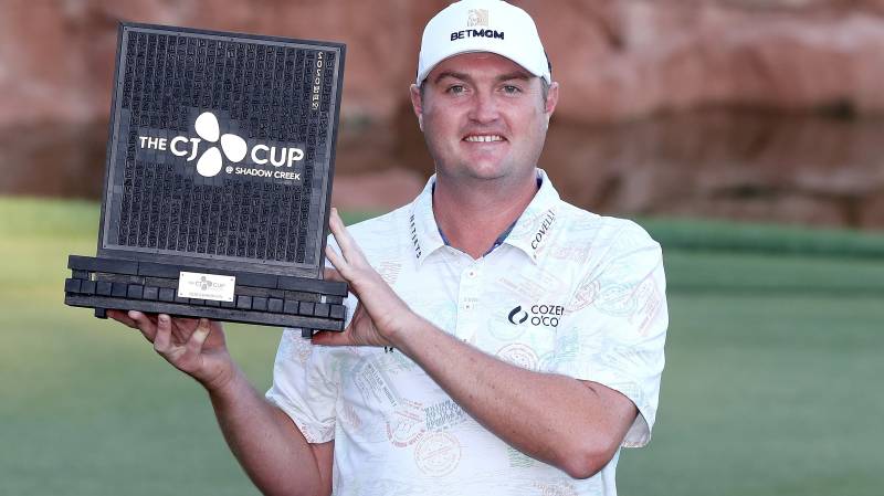American Kokrak captures first US PGA victory at CJ Cup