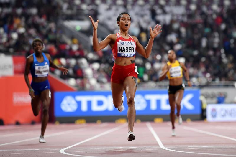 Ban against world champion Naser dismissed after 'comical' missed test