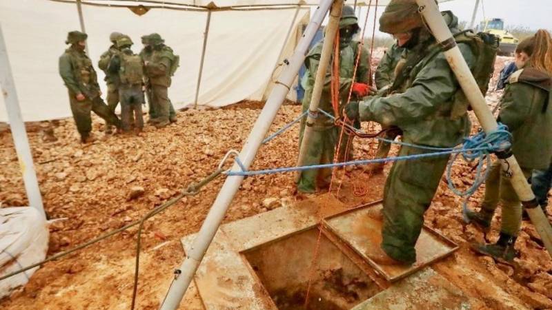 Israeli army says found tunnel from Gaza