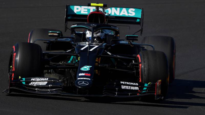 Bottas completes clean sweep in Portuguese practice