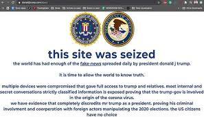Trump campaign website broken into by hackers