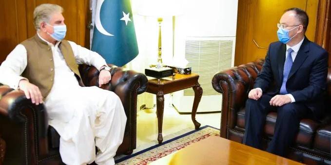 New Chinese ambassador calls on FM Qureshi