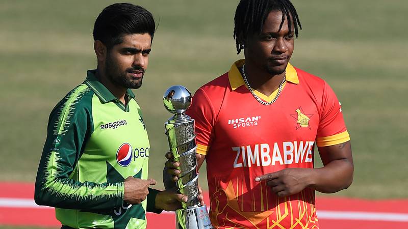 Babar Azam leads Pakistan's rout of Zimbabwe in first T20