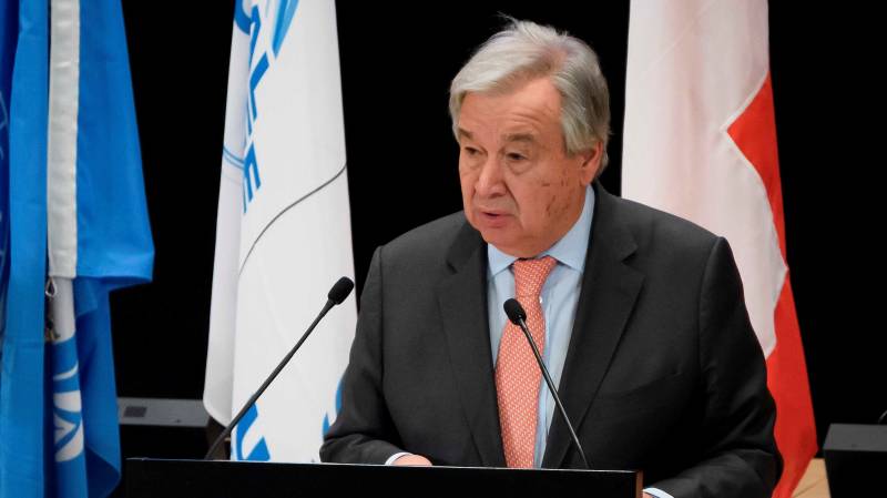UN chief congratulates Biden, American people