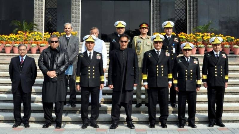 PM lauds Pak Navy's efforts for defence of maritime frontiers