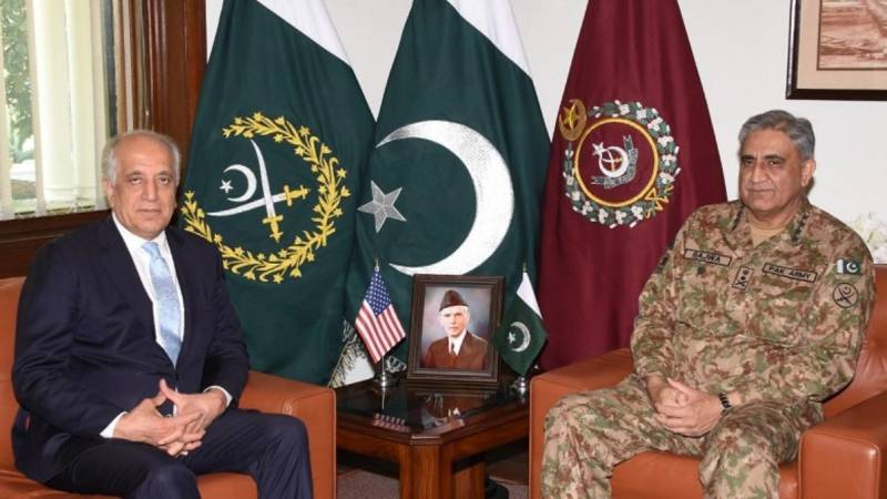 Top US commander in Afghanistan, special representative meet Gen Bajwa