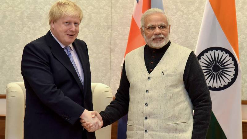 UK's Johnson to visit India in first major trip as PM