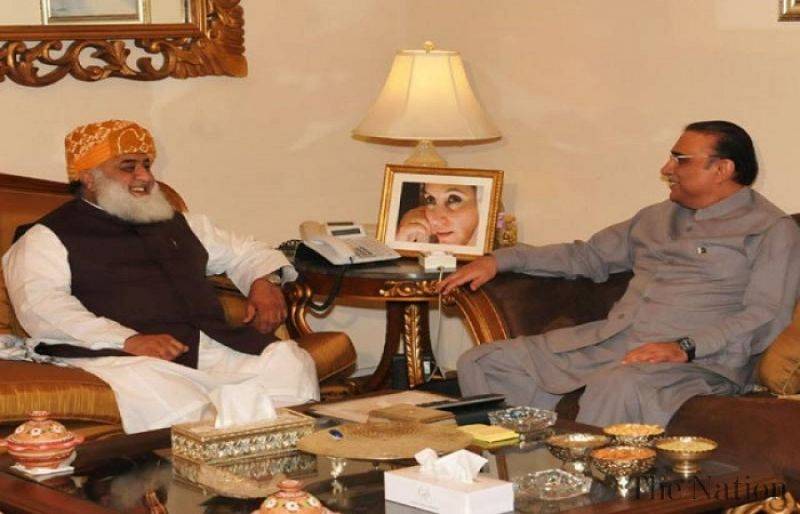 Maulana Fazl to meet Zardari in Karachi today