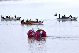 Boating continues in Rawal Lake despite ban