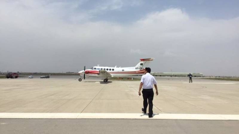 UAE plane carrying royal family makes emergency landing at Nawabshah Airport