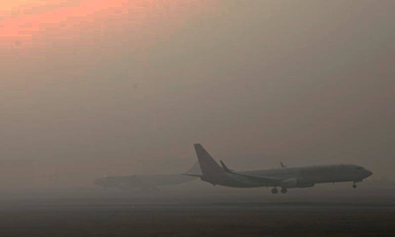 Fog disrupts flights at Lahore Airport
