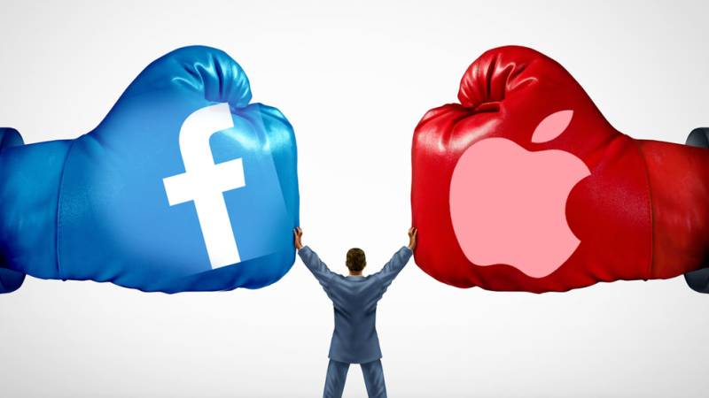Facebook pop-ups to escalate feud with Apple