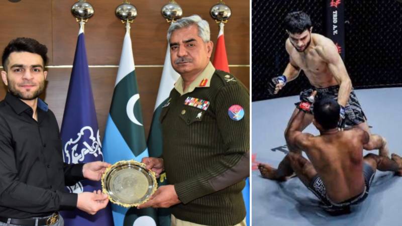 Pakistan Army honours MMA fighter Ahmed Mujtaba