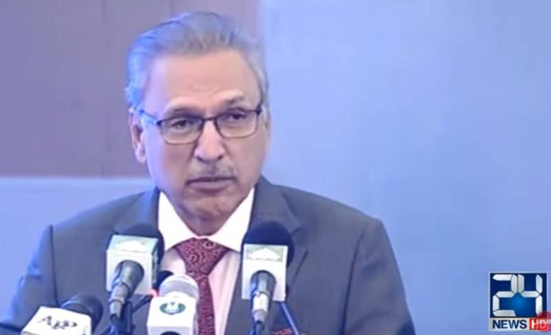 Blue economy can stabilise Pakistan, says Alvi