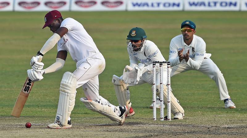 West Indies 41-3 against Bangladesh in second Test